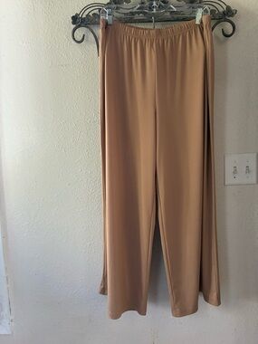 Bob Mackie Wearable Art Knit Wide Leg Pants